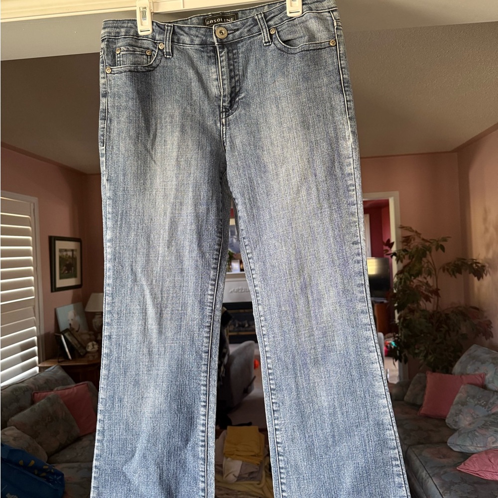 GASOLINE GLAMOUR Light Blue Flare Jeans